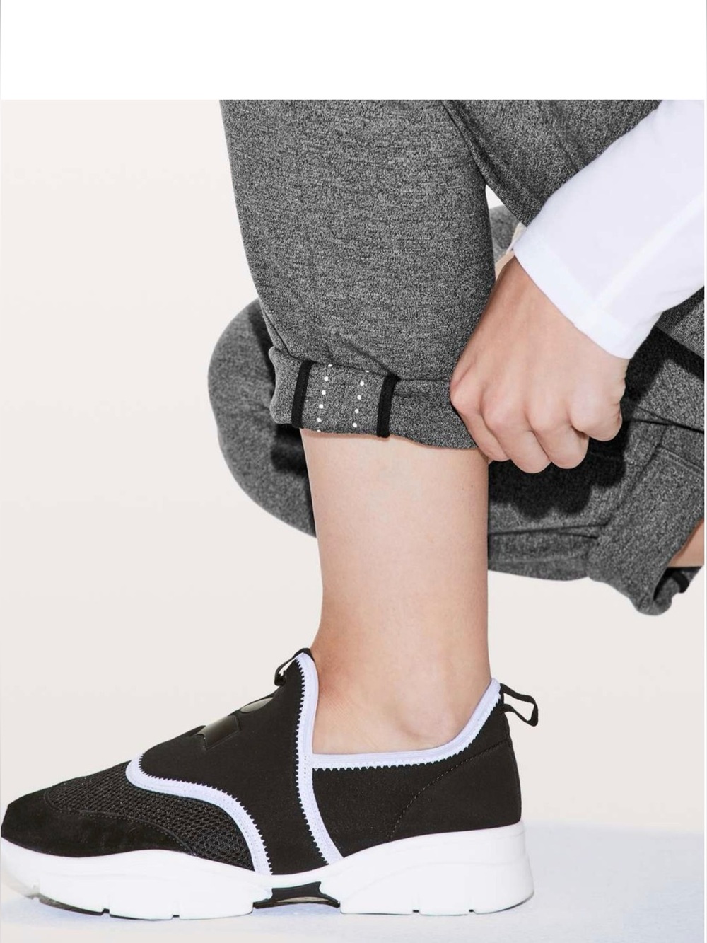 Lululemon On The Move Pant Ponte Heathered Core Dark Grey - Picture 4 of 16
